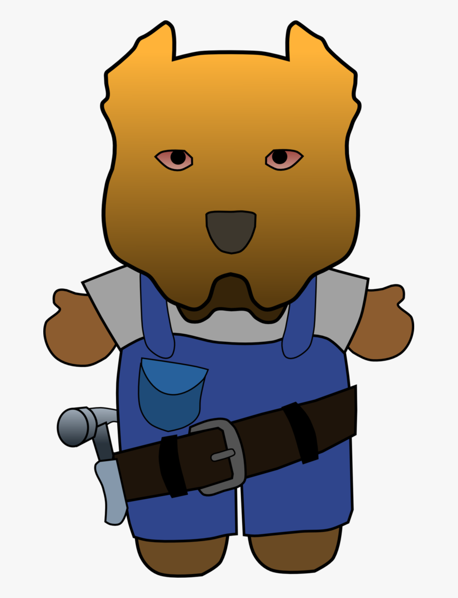 Hello Pitbull Figure By Grimdrifter - Cartoon, Transparent Clipart