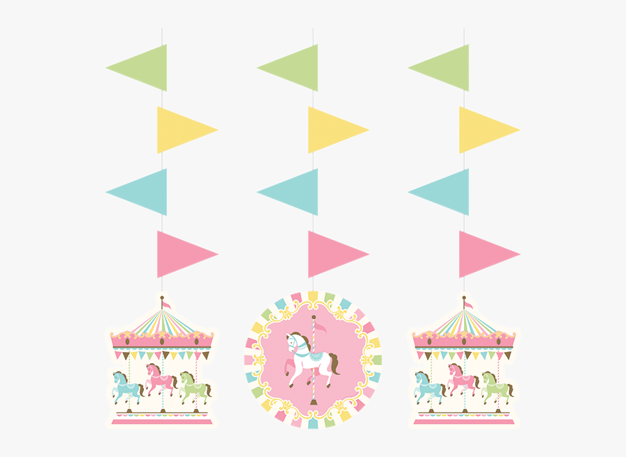 Carousel Hanging Cutouts Clipart , Png Download - Carousel Hanging Cutouts, Transparent Clipart