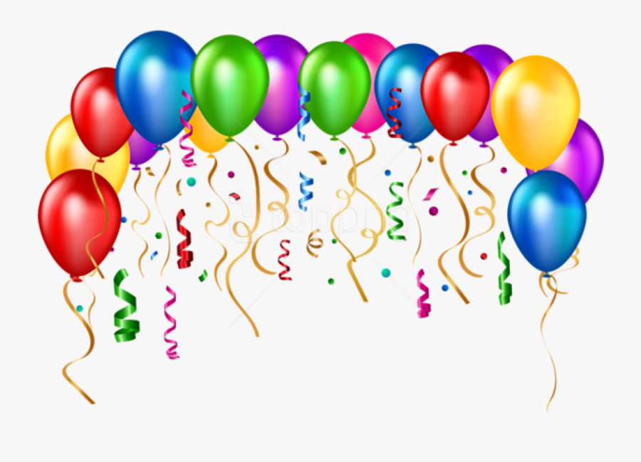 Free Png Download Birthday Party Balloons Transparent - Transparent Birthday Balloons Png, Transparent Clipart