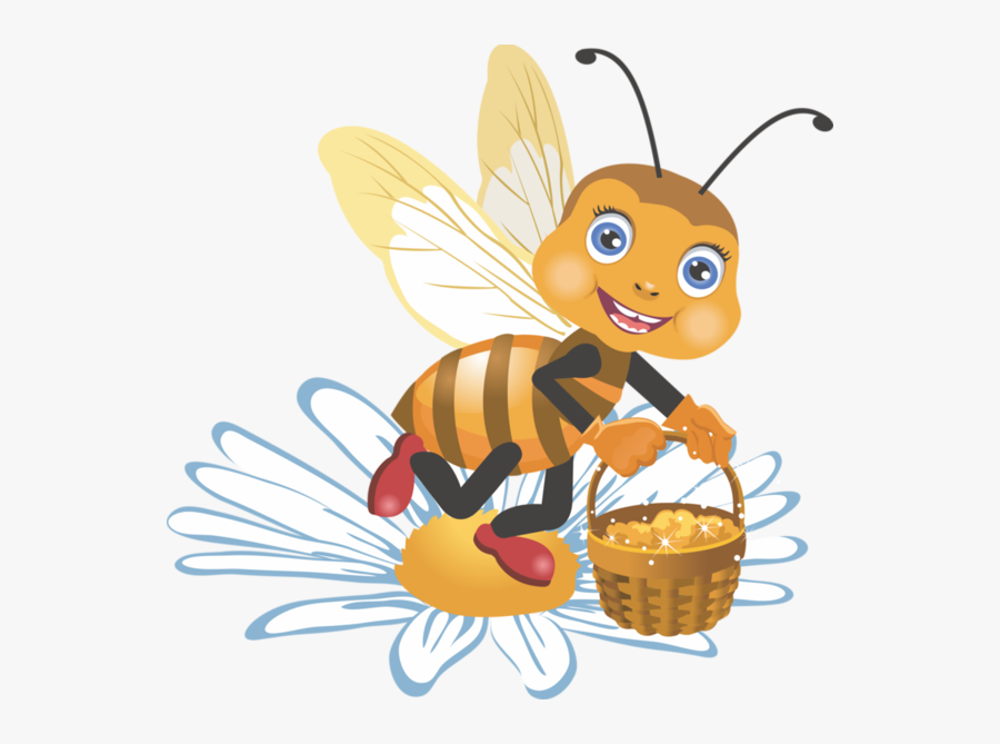 Bee Clipart, Milk And Honey, My Honey, Flying Insects, - Worker Bee Bee Working Clipart, Transparent Clipart