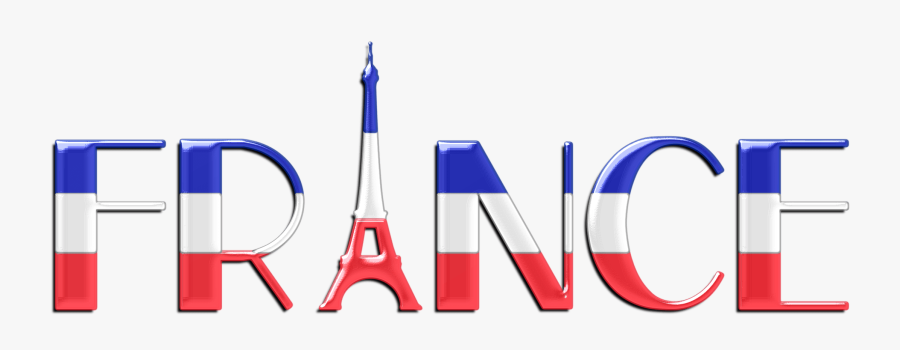 Clipart - Clip Art France Words, Transparent Clipart
