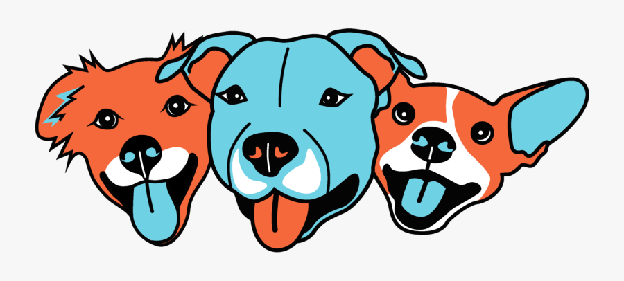 Vector Black And White Stock Leash Clip Pitbull - Dog Licks, Transparent Clipart