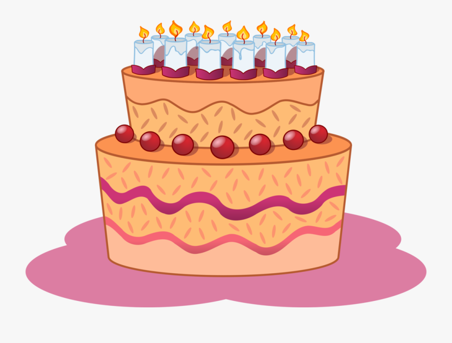 Party Clipart Birthday Cake - Gateau Clipart, Transparent Clipart