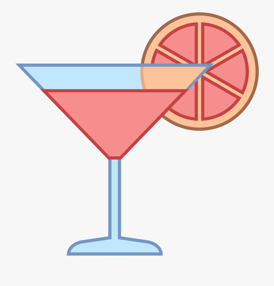 Cocktail Juice Pink Lady Clip Art - Icon, Transparent Clipart