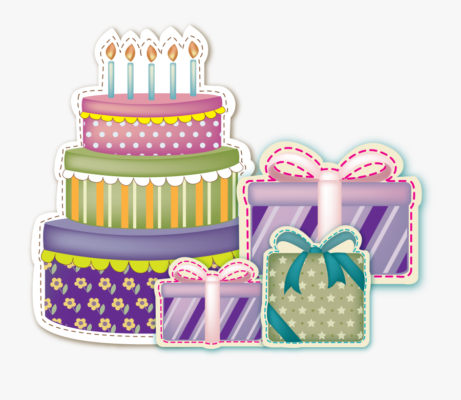 Do You Want To Celebrate Birthday With Science - Birthday Cake And Gifts Pink Png, Transparent Clipart