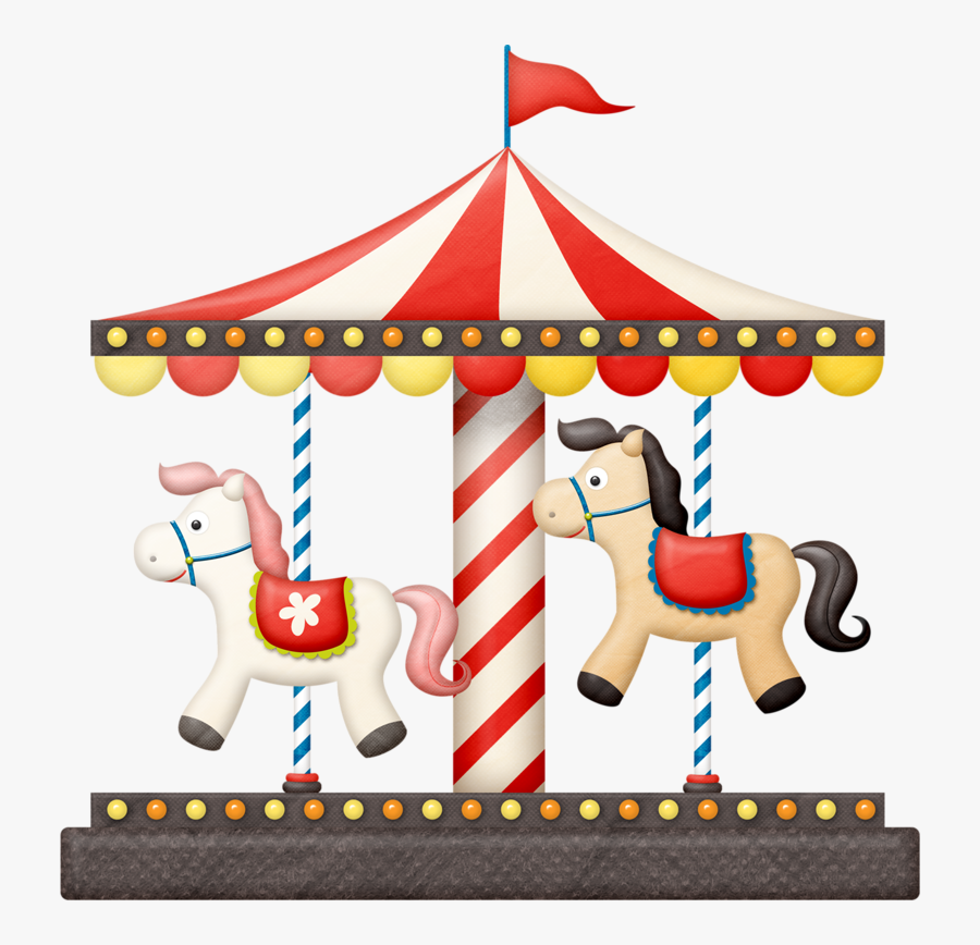 Clip Art Cavalo De Clip Art - Circus Carousel Clipart, Transparent Clipart