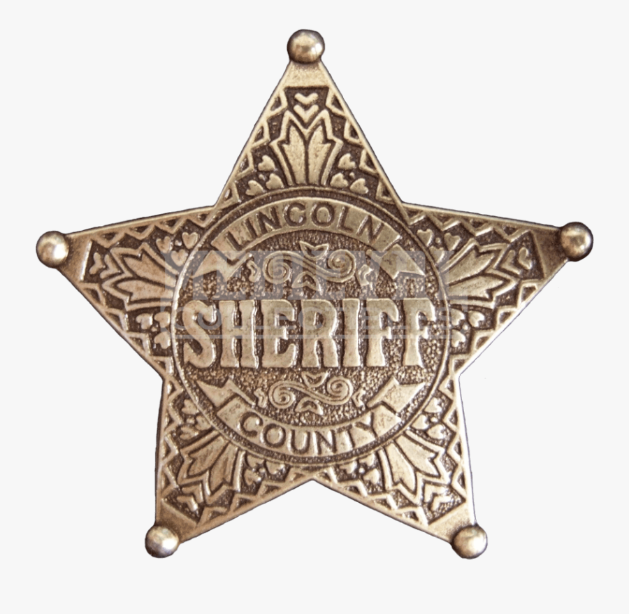 Sheriff Badge Png - Cowboy Sheriff Badge Png, Transparent Clipart