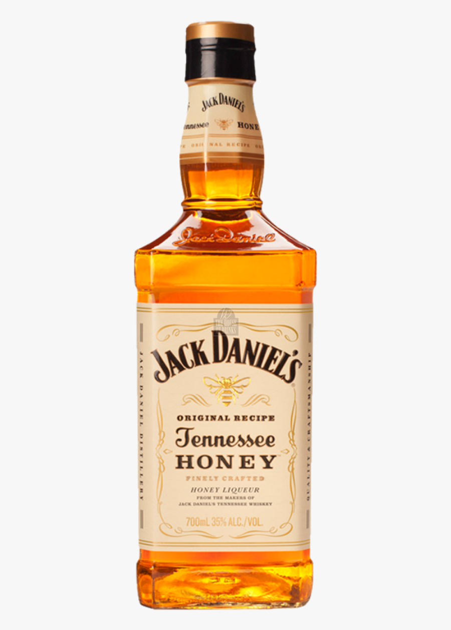 Jack Daniels Honey Transparent, Transparent Clipart