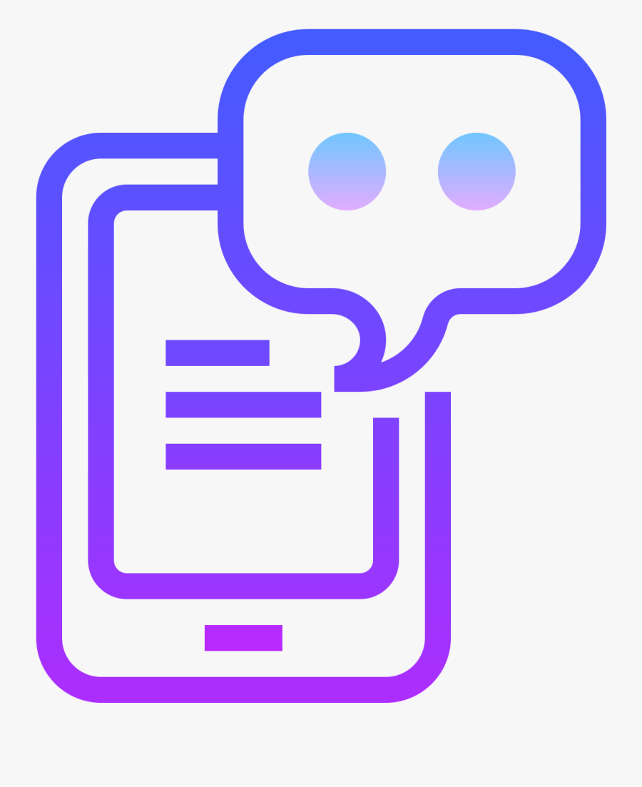 Sms Notice System Unveiled - Messenger Chat Symbol, Transparent Clipart