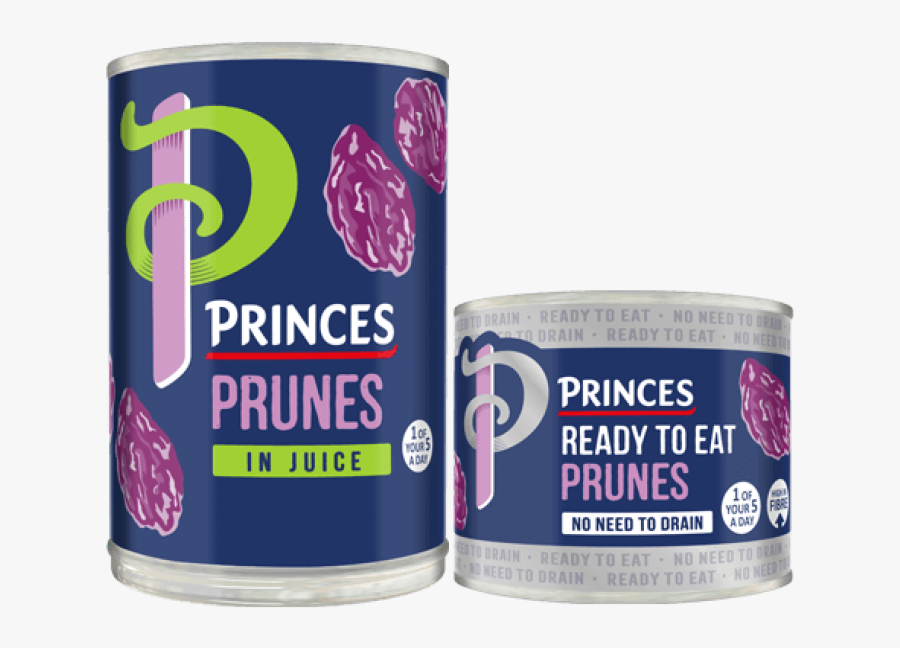 Prunes - Can, Transparent Clipart
