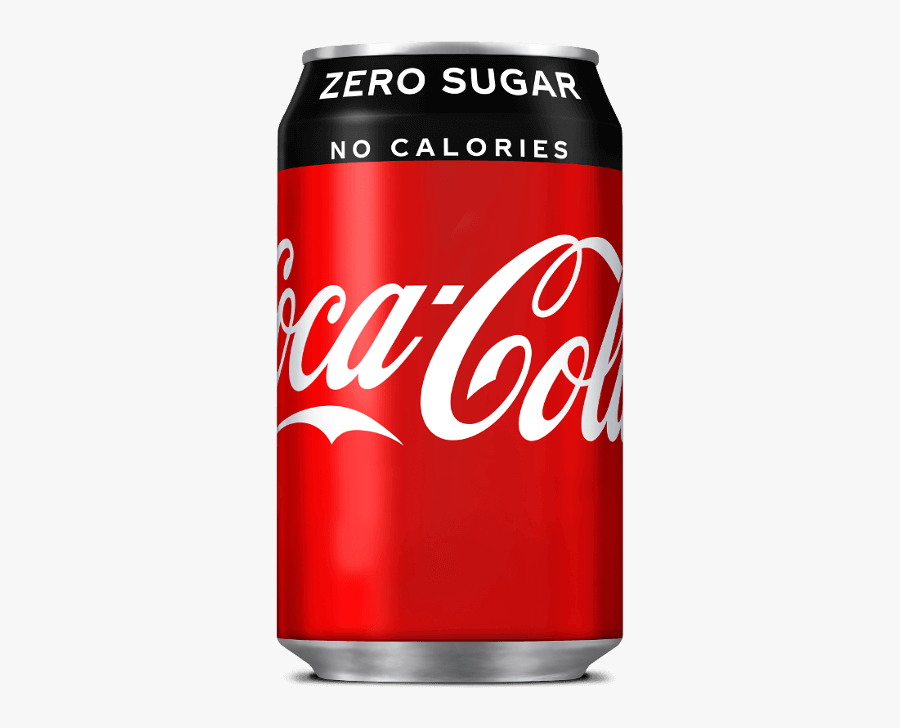 Coke Tin Png - Coca Cola Zero Cherry, Transparent Clipart