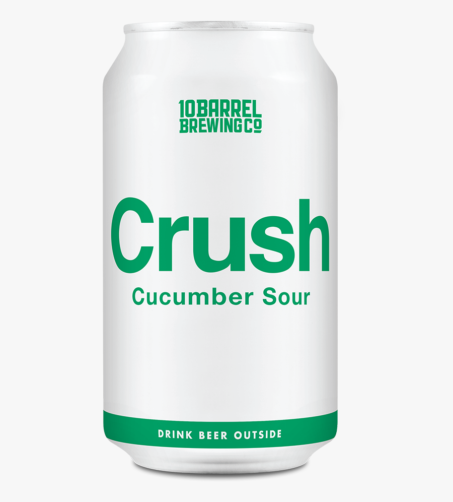 Cucmbercrush 12oz Can - 10 Barrel Brewing Crush, Transparent Clipart