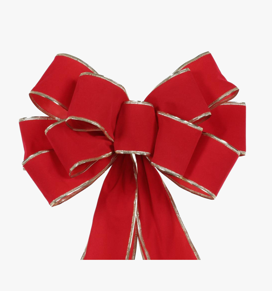 Christmas Bow Free Png - Christmas Bow, Transparent Clipart