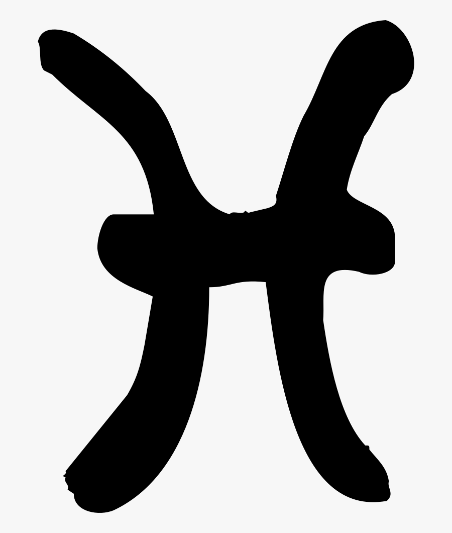 Astrological Sign Pisces Zodiac Astrology Symbol - Pisces Star Sign Clip Art, Transparent Clipart