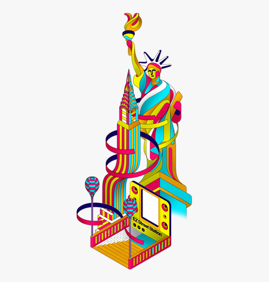 Electric New York S - Illustration, Transparent Clipart