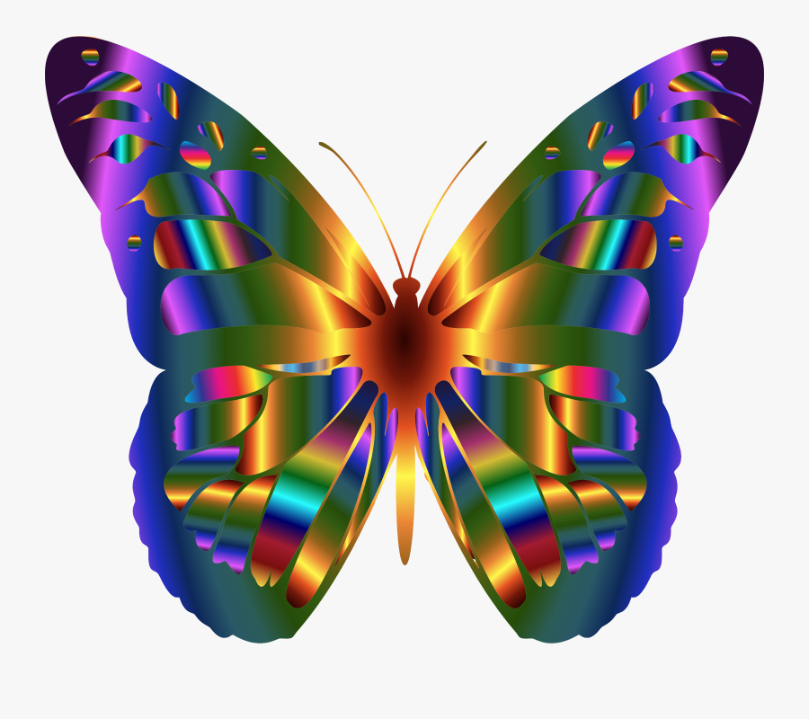 Beautiful Butterfly Clip Art, Transparent Clipart