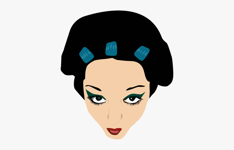 Japanese Girl"s Head Image - Clip Art, Transparent Clipart