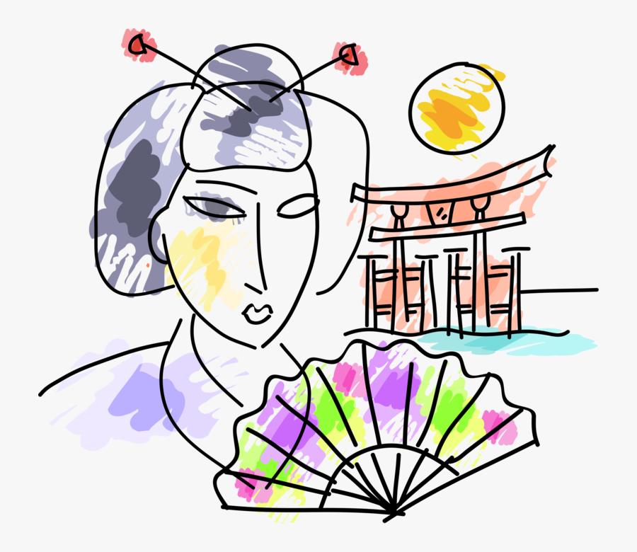 Transparent Oriental Fan Clipart, Transparent Clipart