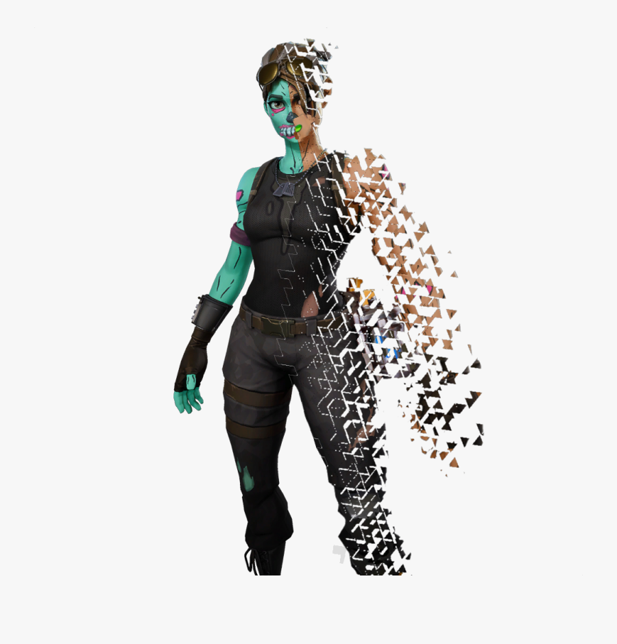 #fortnight - Ghoul Trooper Skin Png, Transparent Clipart