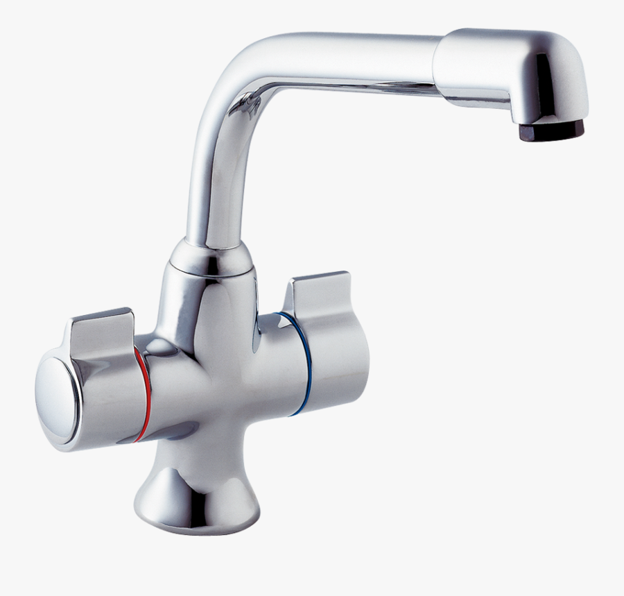 Transparent Kitchen Mixer Clipart - Wash Basin Taps Png, Transparent Clipart