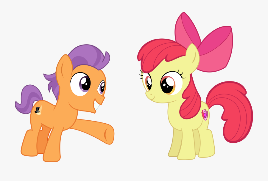 Apple Bloom, Artist - Mlp Cmc Apple Bloom, Transparent Clipart