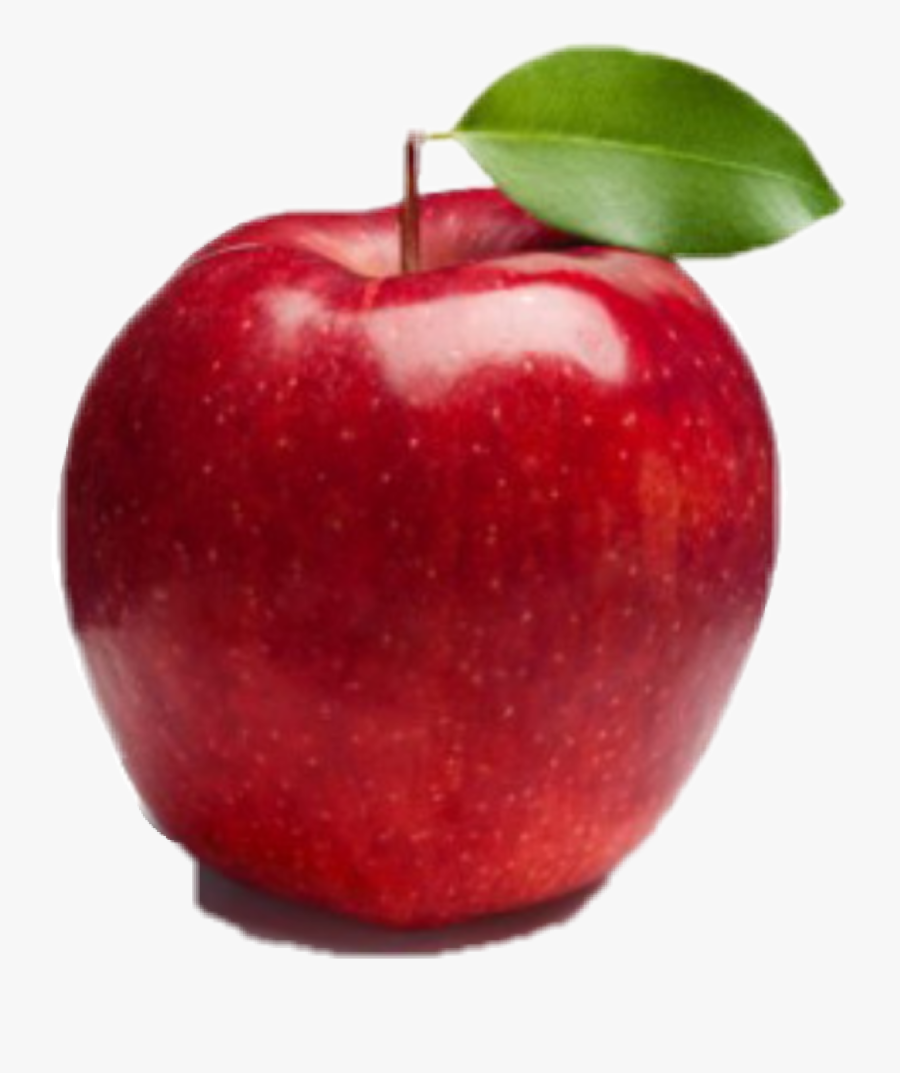 Apple Fruit Gala Fuji Food - Red Apple, Transparent Clipart