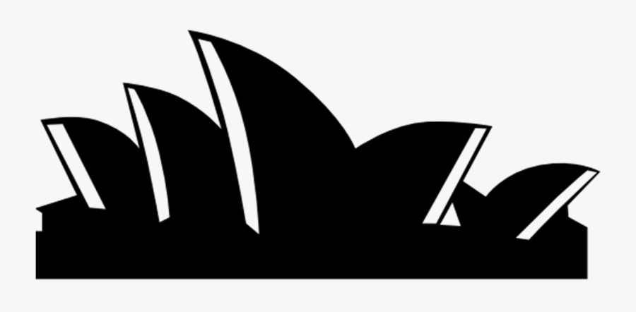 Sydney Opera House Icon Clipart , Png Download - Sydney Opera House Black And White Clipart, Transparent Clipart