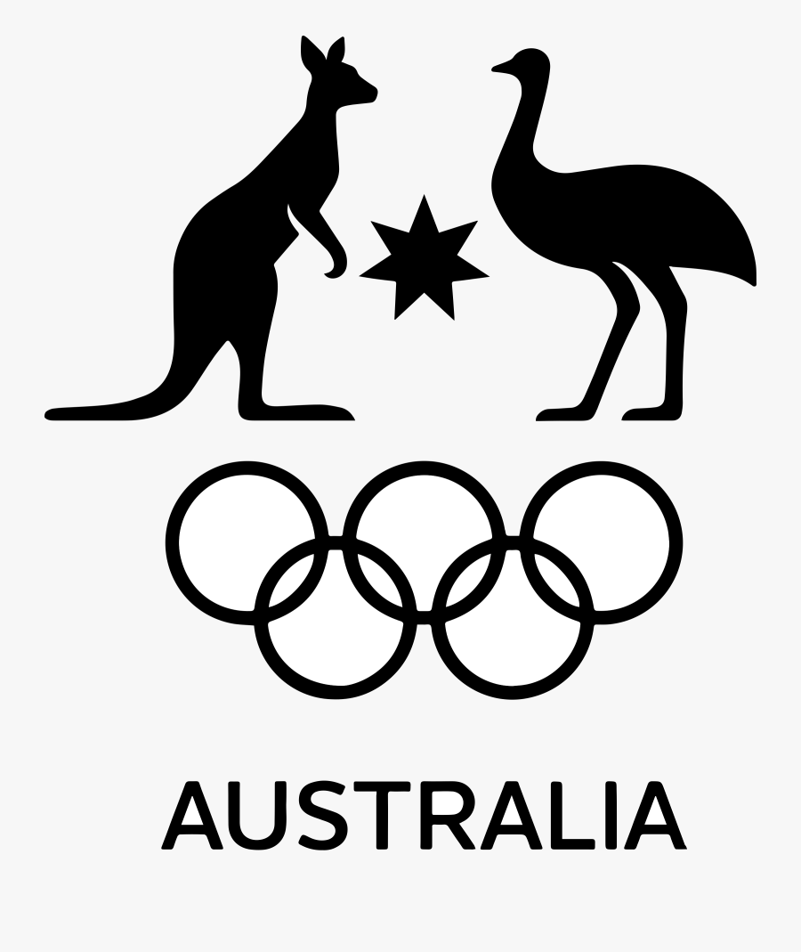 Australian Olympic Committee Logo, Transparent Clipart