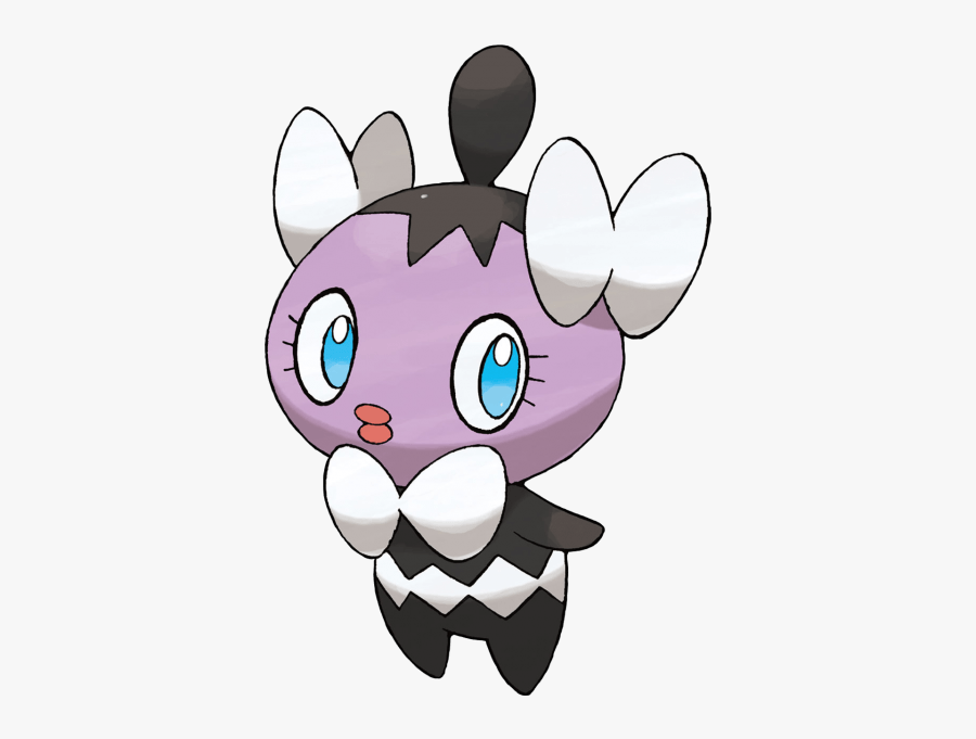 Black White And Pink Pokemon, Transparent Clipart