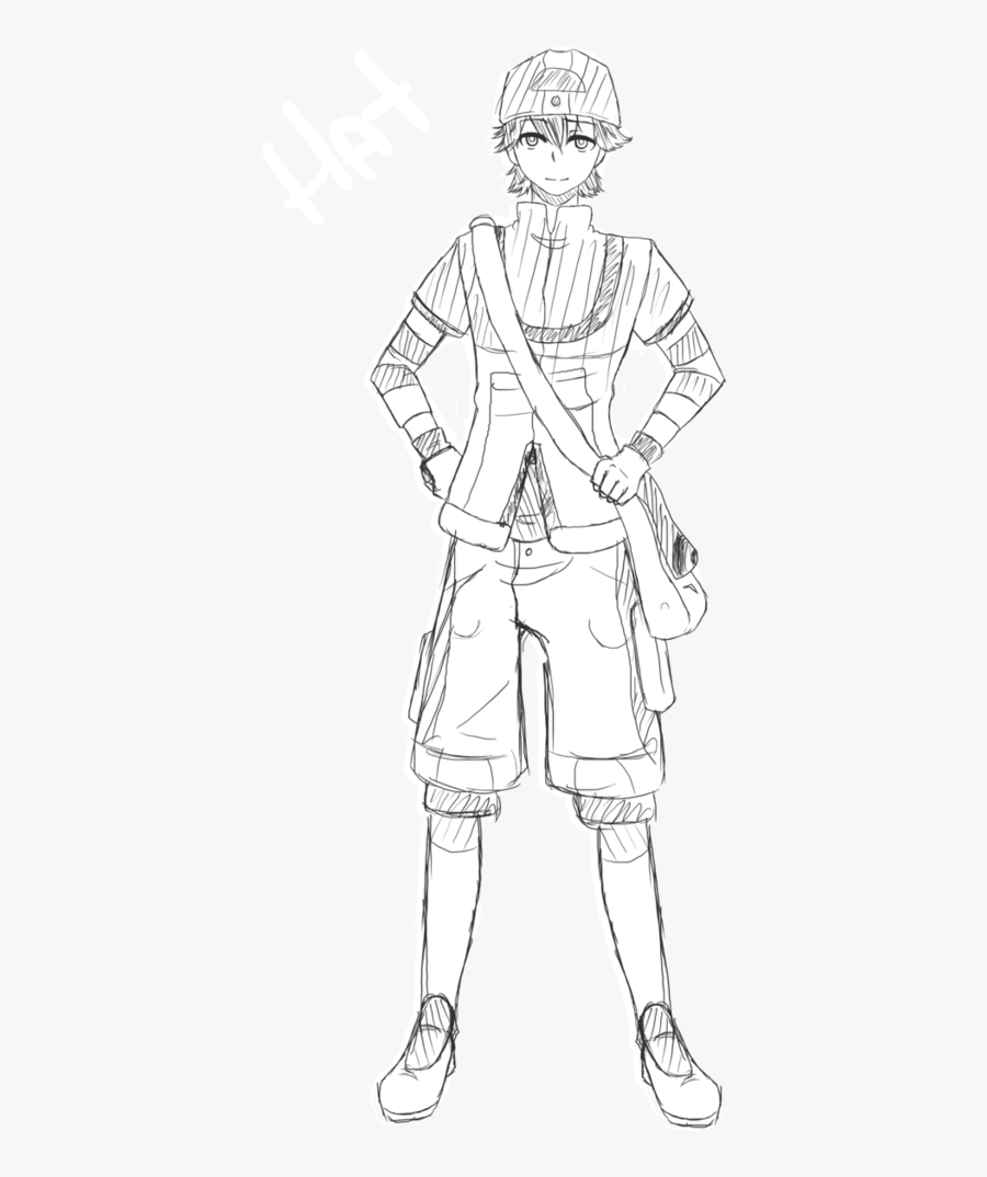 Pokemon Trainer Red Png -pokemon Trainer Red Coloring - Illustration