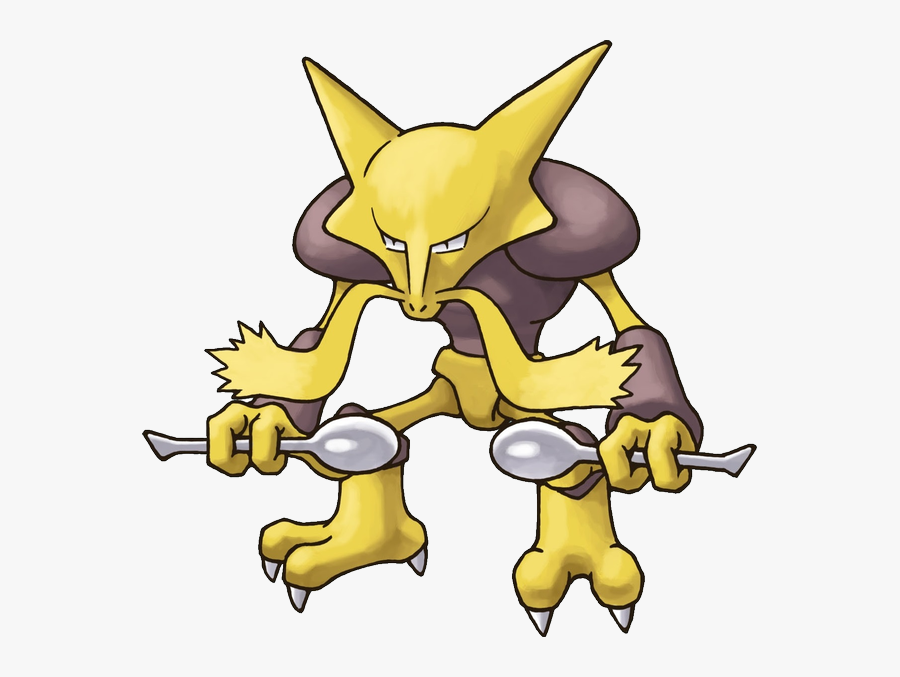 Alakazam, Transparent Clipart