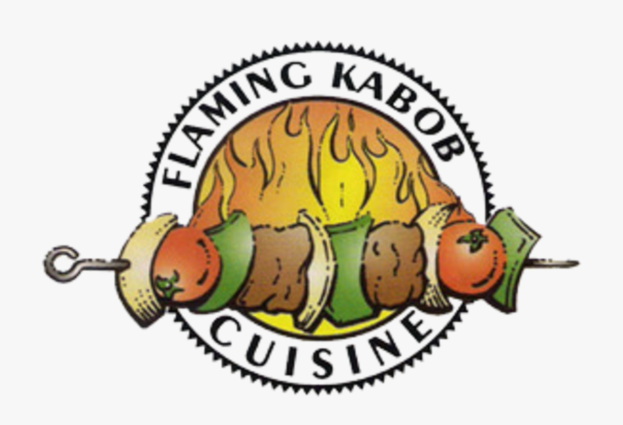 Kebab Clipart Greek Food - Flaming Kabob, Transparent Clipart