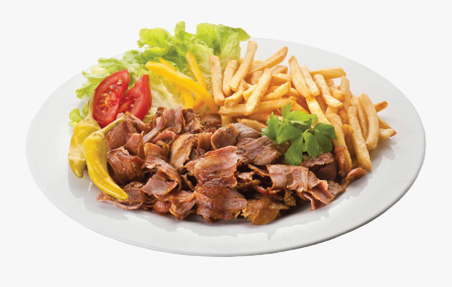 63461 - Kebab Doner Plate Png, Transparent Clipart