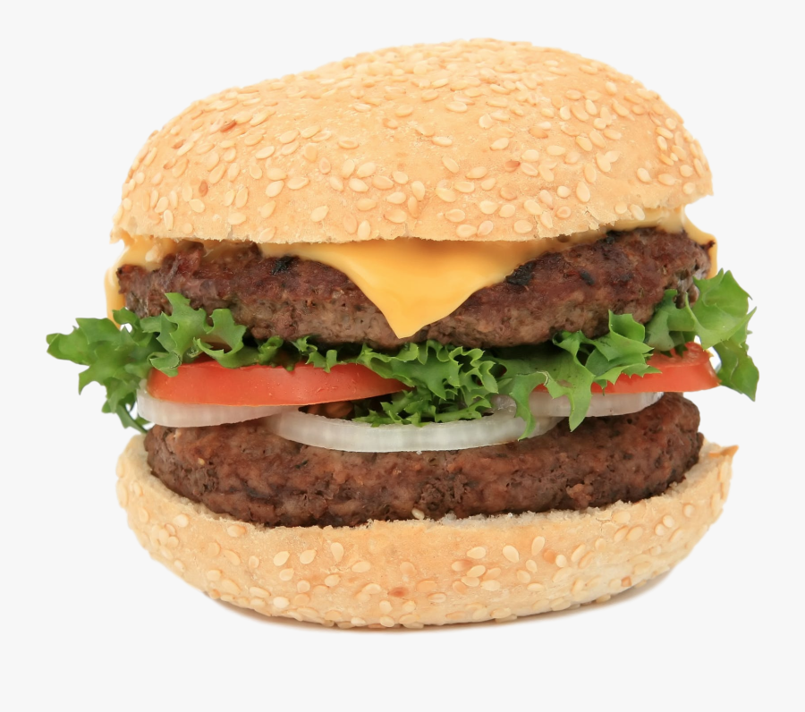 Hamburger Beef Meat Kebab Chicken Sandwich - Double Cheese Beef Burger, Transparent Clipart