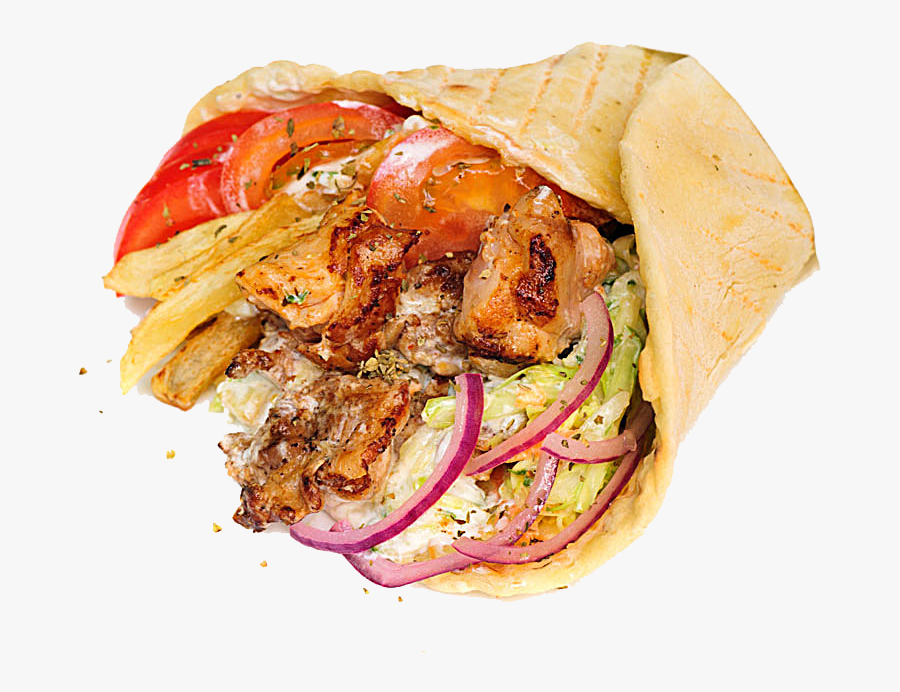 Gyro Kebab, Transparent Clipart