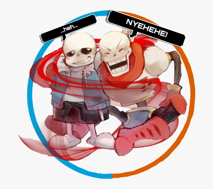 Transparent Papyrus Clipart - Sans Y Papyrus Kawaii, Transparent Clipart