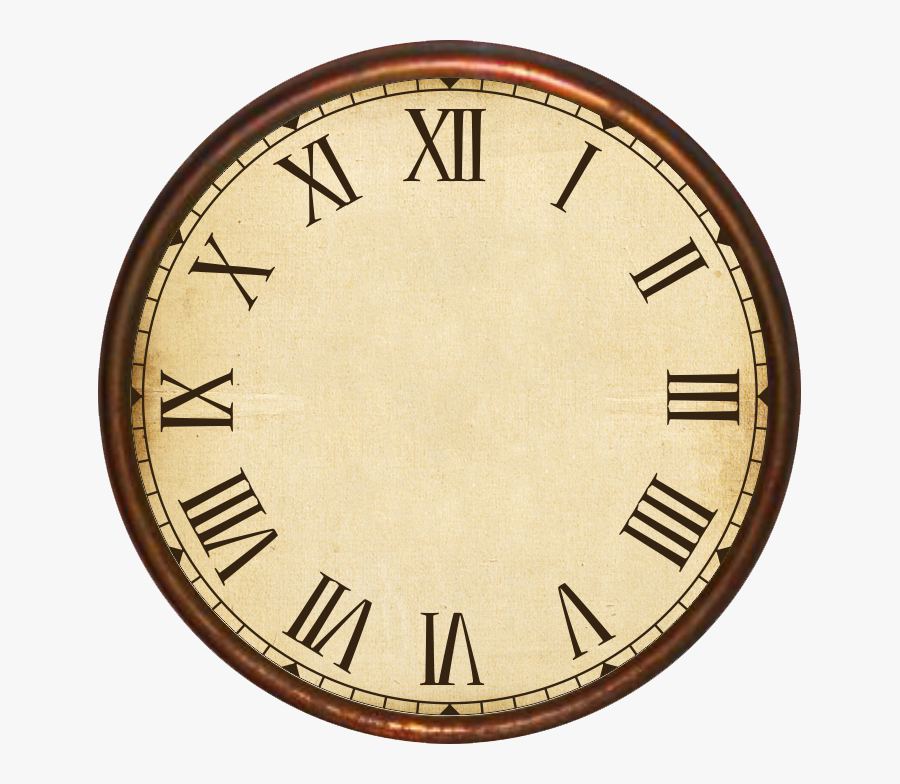 Clipart Clock Nye - Printable Fancy Clock Face, Transparent Clipart