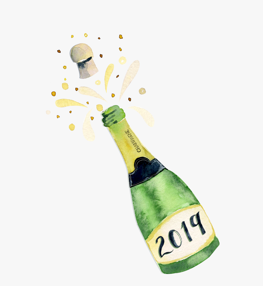 Glass Bottle, Transparent Clipart