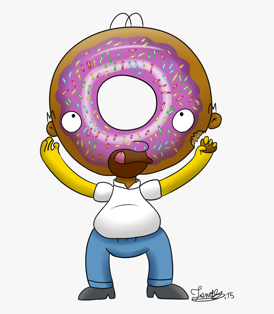 Purple Homer Simpson, Transparent Clipart