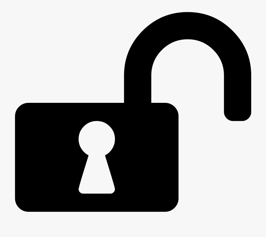 Lock Clipart Access - Unlock Icon, Transparent Clipart