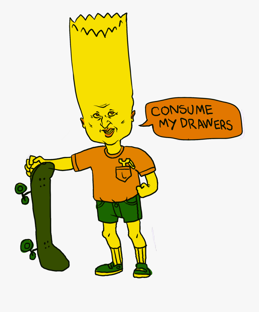 Siñsoñs Coolab
zoestanleyarts @sugarfrog @official-shitlord - Bart Simpson Skate Bootleg, Transparent Clipart
