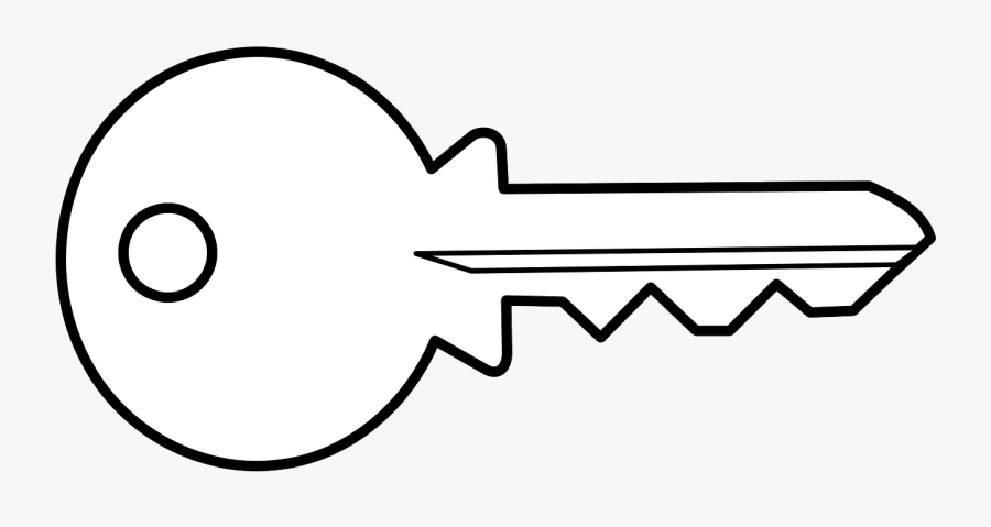 Key White Png, Transparent Clipart