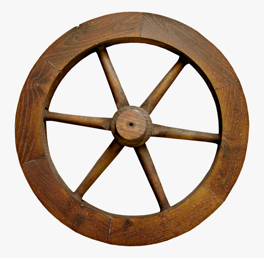 Cowboy Wheel, Transparent Clipart