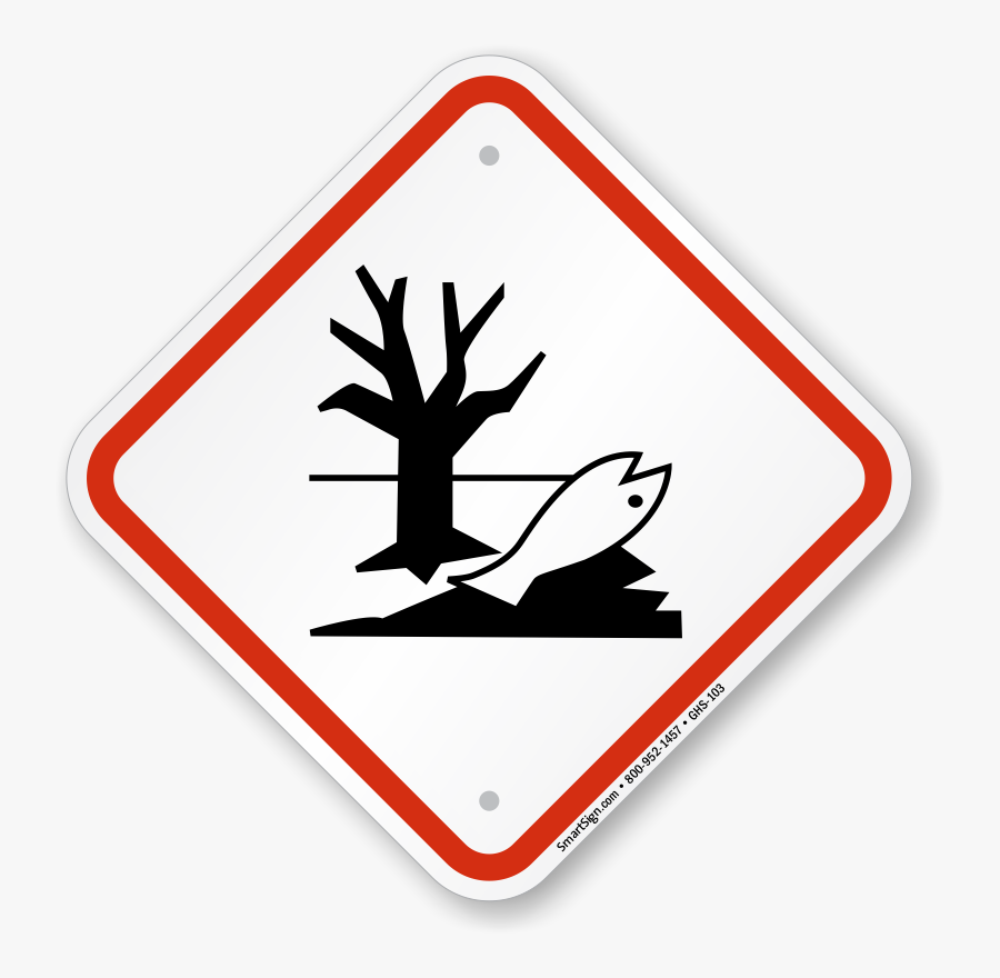 Global Harmonized System Dangerous For Environment - Dangerous For The Environment Pictogram, Transparent Clipart