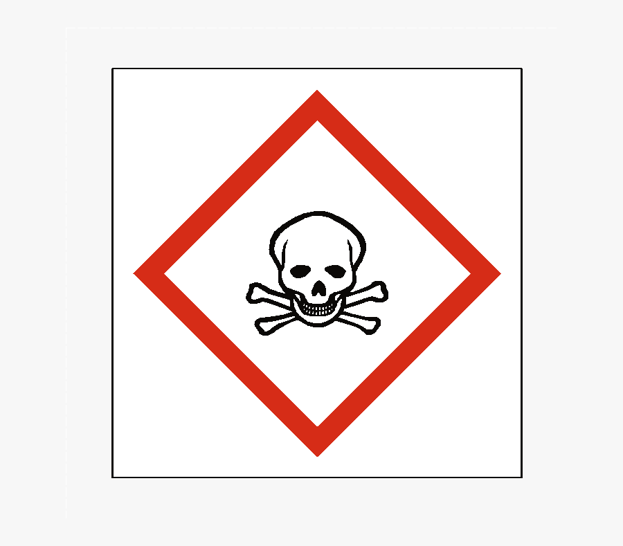 Dangerous To The Environment Sign - Coshh Symbol For Toxic, Transparent Clipart