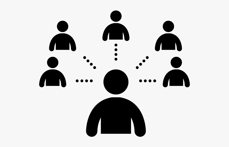 Influencer Black And White, Transparent Clipart