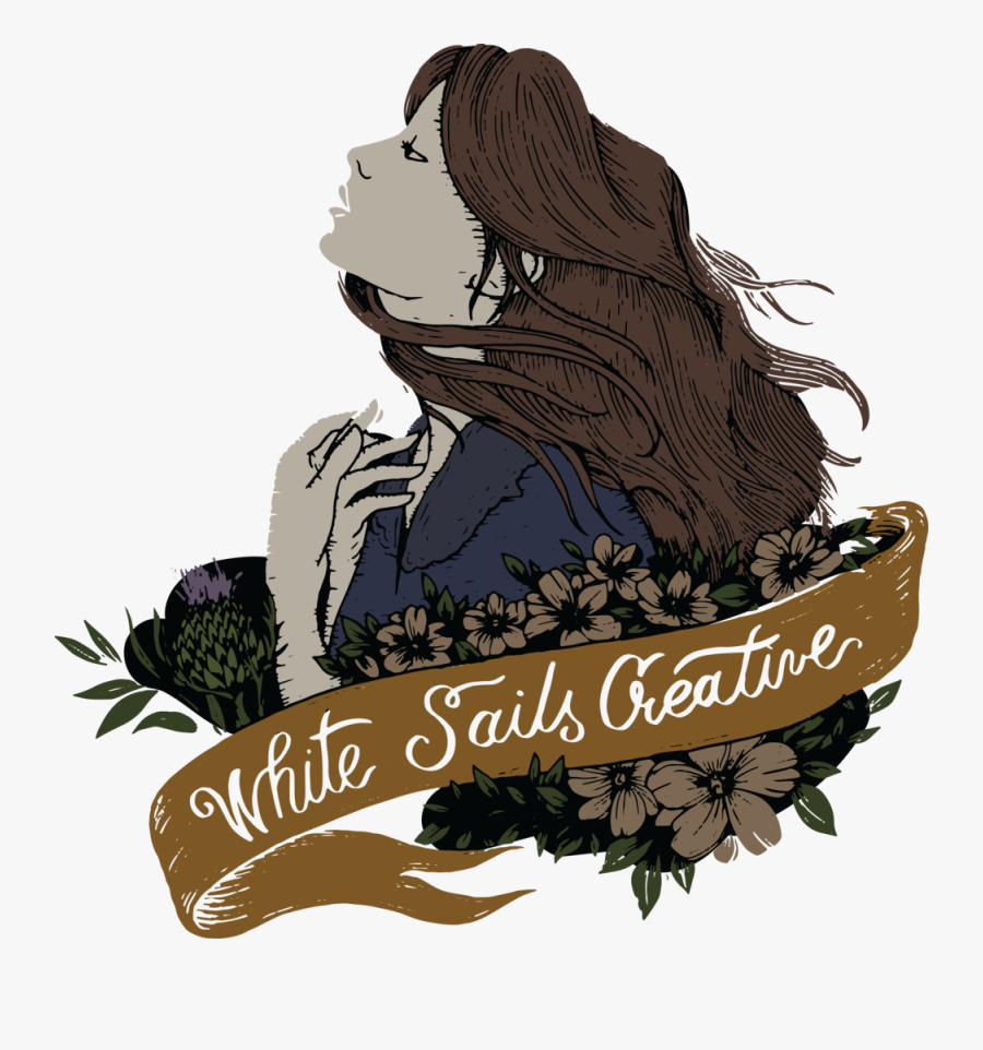 White Sails Creative Color Black Backgroun - Illustration, Transparent Clipart