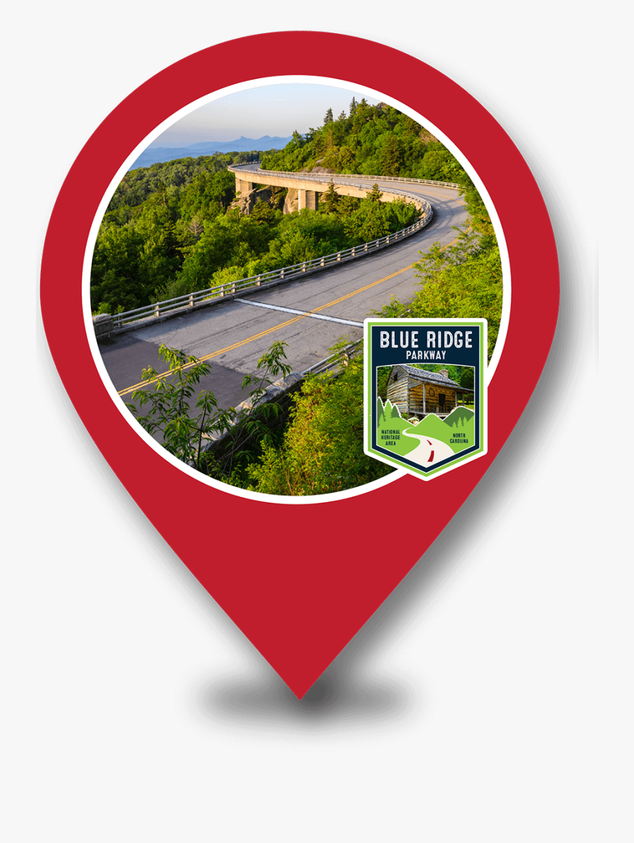 Blue Ridge Parkway Marker - Blue Ridge Parkway, Transparent Clipart