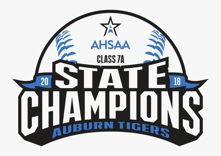 2018 Ahsaa Baseball Class 7a State Champions Clipart - Cannabis Quencher Logo, Transparent Clipart