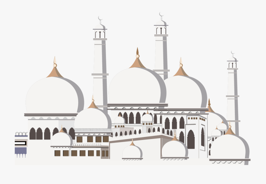 Kaaba Ramadan Mosque Islam Eid Mubarak - Vector Eid Mubarak Png, Transparent Clipart